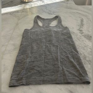 Swiftly Tech Racerback Tank Top 2.0 - Slate/White